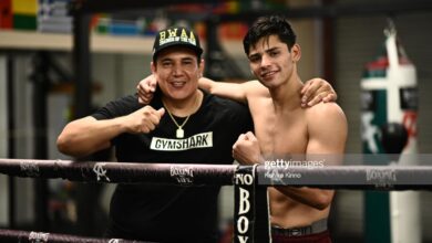 Ryan Garcia asserts that Eddy Reynoso lacks time, blood is not bad, leading to division