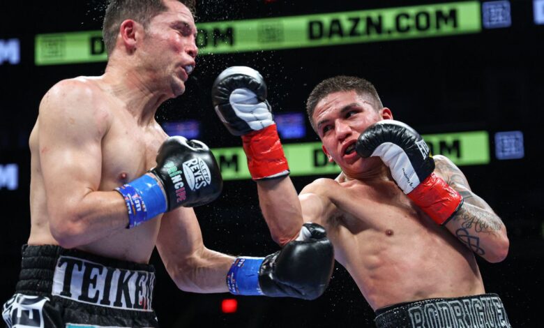Jesse Rodriguez becomes boxing's youngest world champion, Carlos Cuadras . view