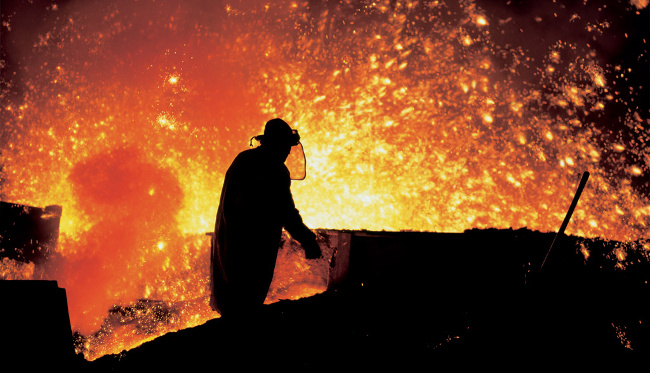 UK steel industry hit by climate change tax - Sharp drop because of that?