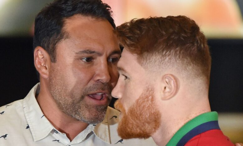 Oscar De La Hoya offers Canelo's current fight: 'I would choose Charlo and Benavidez, they are real threats'