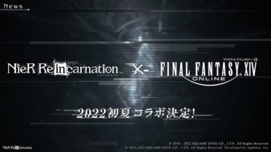 An FFXIV event will occur during NieR reincarnation
