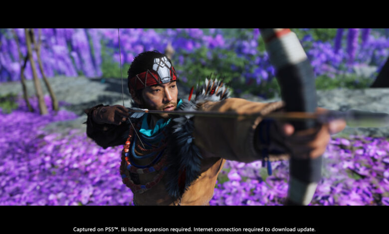 Ghost of Tsushima Gets Horizon Forbidden West Aloy Crossover