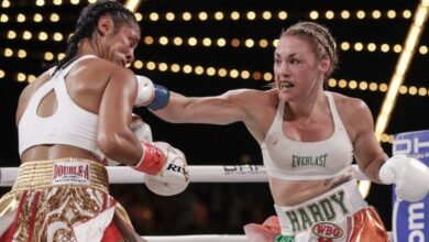 Heather Hardy injures left wrist, forced to withdraw from protest by Terri Harper
