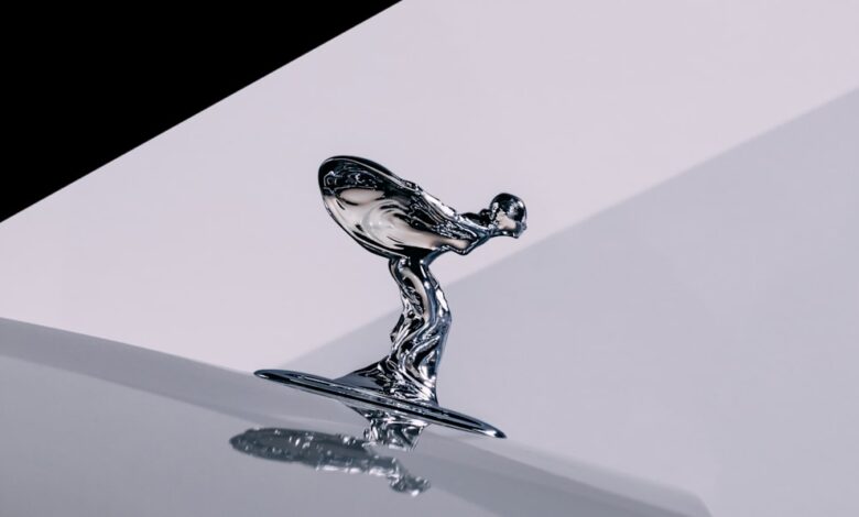 Rolls-Royce reveals new Spirit of Ecstasy hood decoration for the electric era