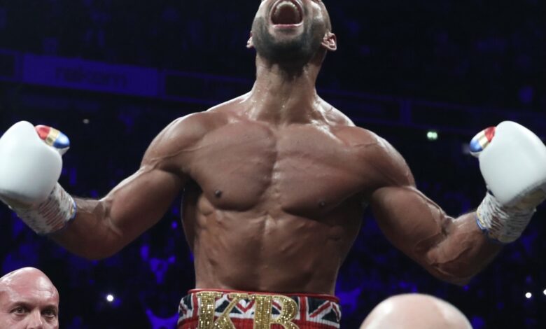 Kell Brook ends the violence to confront Amir Khan, blocking him from staying six