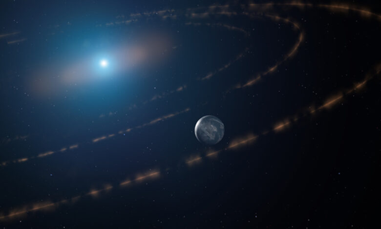 Planetary bodies observed for the first time in dead star's habitable zone - Taking it slow?