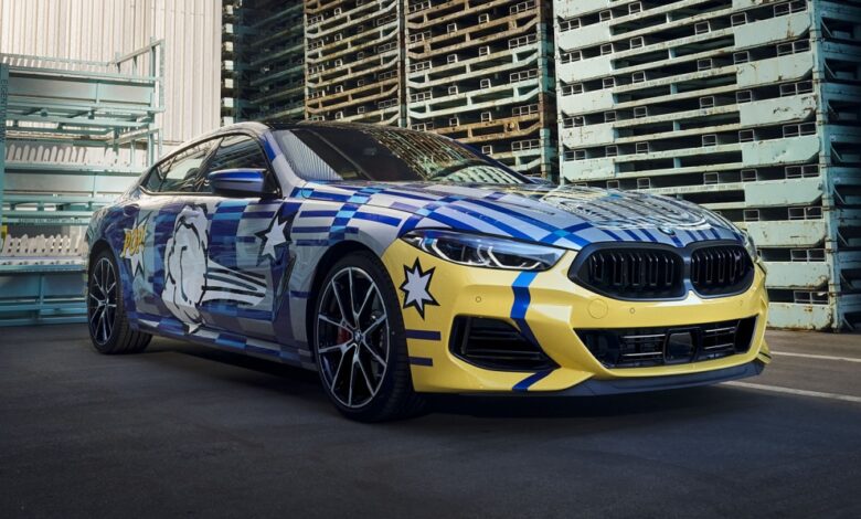 BMW and Jeff Koons Create a Limited Edition 8 Series Art Car