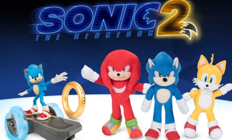 Sonic the Hedgehog 2 Movie Toys Announced