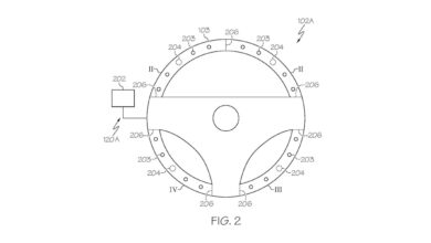 Toyota patents variable-thickness steering wheel that can be quickly changed