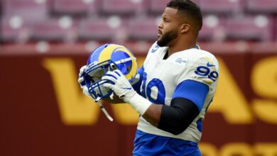 Aaron Donald will retire?  Rams defender can call it a career after Super Bowl 56