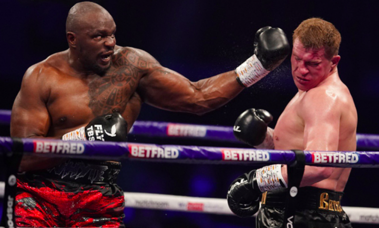 Dillian Whyte signs contract to fight Tyson Fury on April 23 in London