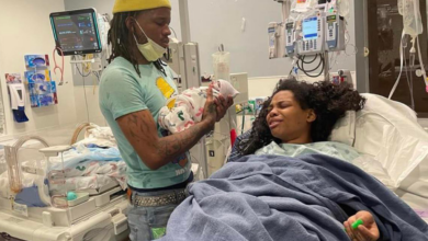 Rapper Ayoo Kd WELCOME Twins into the world: Daughters live and boys die in childbirth!  (Image)