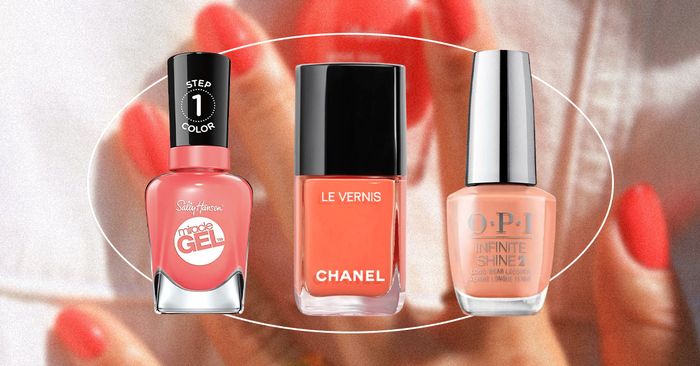 14 best coral nail polishes
