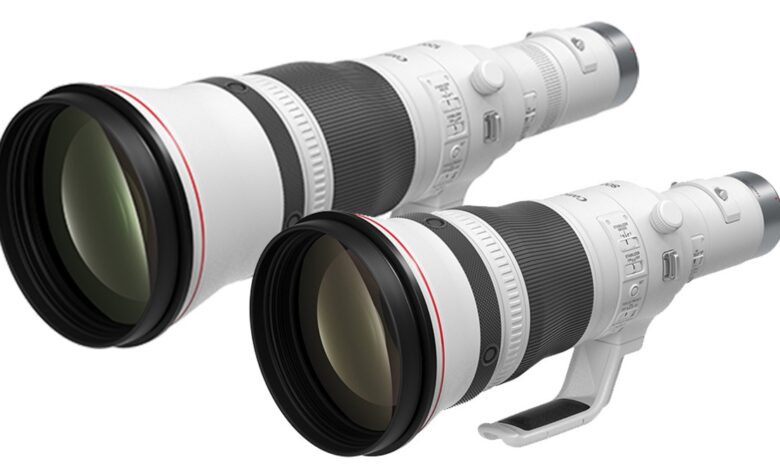 Canon announces RF 800mm f/5.6L IS USM and RF 1200mm f/8L IS USM . lenses