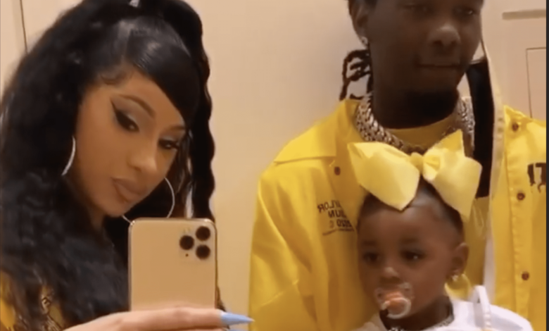 Cardi B Made 2 elderly daughters private IG after Troll called her 'mistake', & 'squid head'!!