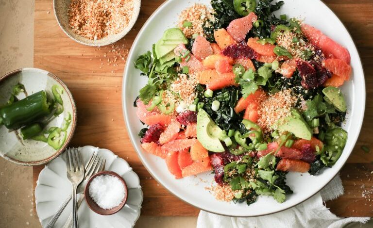Kale Citrus Salad is a winter lunch you'll want to eat all year long