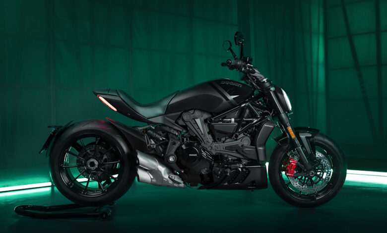 Ducati XDiavel Nera is a motorcycle equipped like a luxury sedan