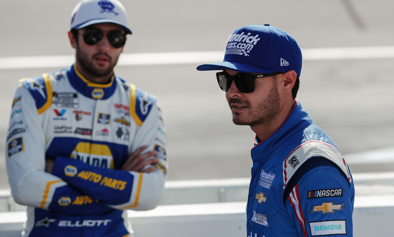 How will Chase Elliott and Kyle Larson move on from Fontana?