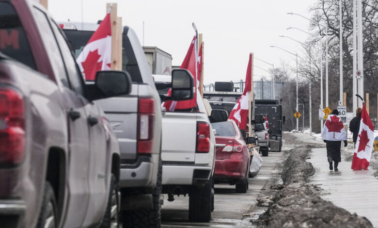 Protests in Canada now threaten carmakers' supply chains: NPR