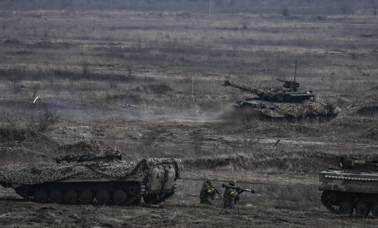 Russia's claim that it is withdrawing troops from Ukraine is 'false,' an official says: NPR