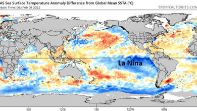 La Nina conditions continue across the Equatorial Pacific - Is it increasing because of that?