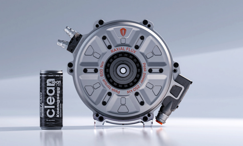 Koenigsegg Quark electronic engine puts maximum power in a small package
