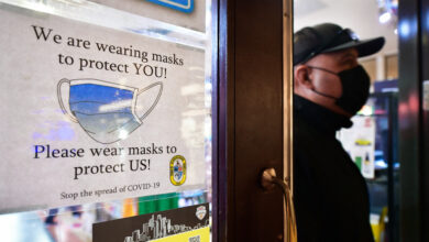 Some businesses keep their own mask requirements even without mandates: