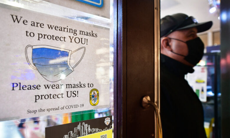 Some businesses keep their own mask requirements even without mandates: