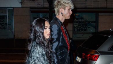 Megan Fox makes bootcut jeans with heels again