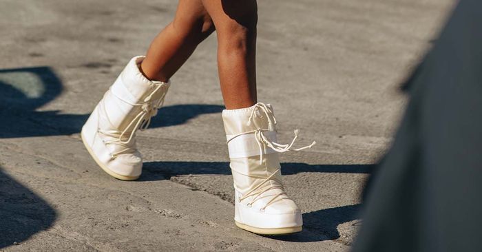 Moon Boots are the official *It* shoes of Fashion Month