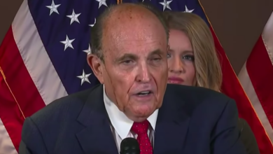 Rudy Giuliani on Eminem on his knees: Going to another country!!