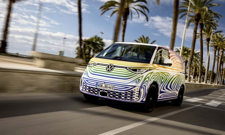 VW electric Microbus revival to be revealed on March 9, delivery in 2023