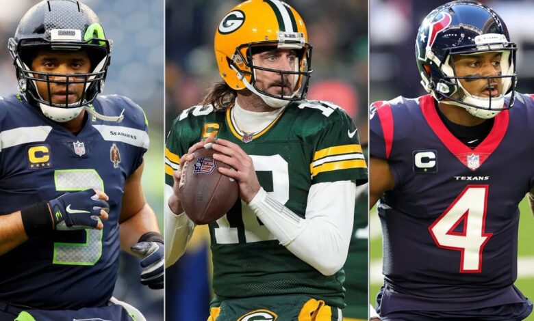 Projecting the starting QBs for all 32 NFL teams in 2022: Where will Aaron Rodgers, Russell Wilson land?