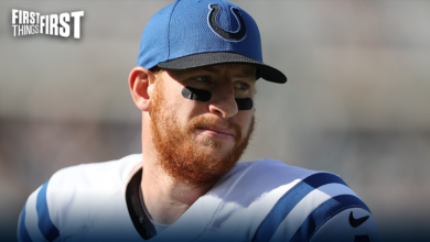 Indianapolis Colts move Carson Wentz to Washington Commanders in a risky trade I FIRST THINGS FIRST