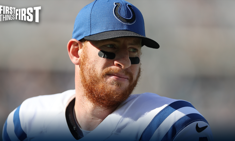 Indianapolis Colts move Carson Wentz to Washington Commanders in a risky trade I FIRST THINGS FIRST