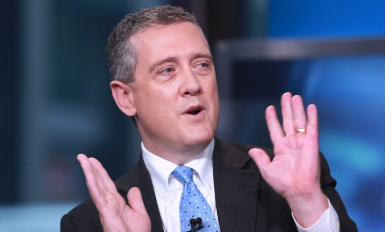 Louis Fed's Bullard says central bank should raise rates above 3% this year
