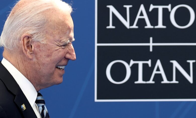 Biden brings more troops and sanctions to NATO amid rising fears of Russian chemical warfare
