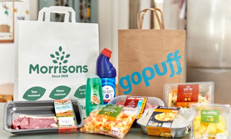 Gopuff partners with Morrisons in the UK for fast grocery delivery