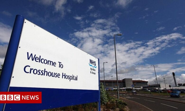 Crosshouse Hospital declares emergency after power cut
