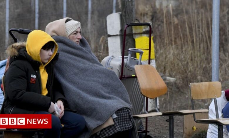 Ukraine war: Boris Johnson defends refugee response after visa criticism
