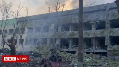 War in Ukraine: Ukraine's maternity and children's quarters are in ruins after Russia's attack