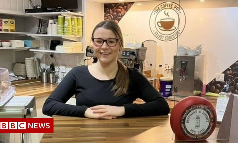 From waitress to cafe owner, all while still a teenager
