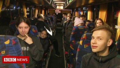 Ukrainian orphans arrive in UK after delays