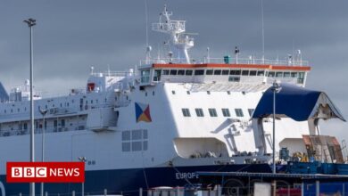 P&O Ferry: No ships in Port Larne for the week