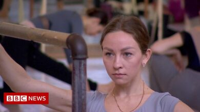 War in Ukraine: Refugee ballerina takes refuge in Polish opera house