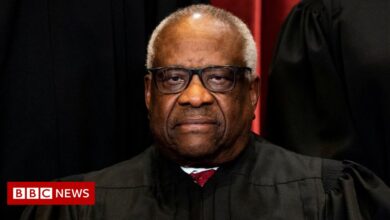 Supreme Court Clarence Thomas hospitalized with infection