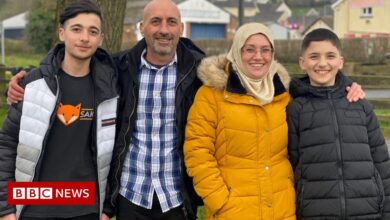 Refugees: 'Rebuilding our lives after the house was bombed'