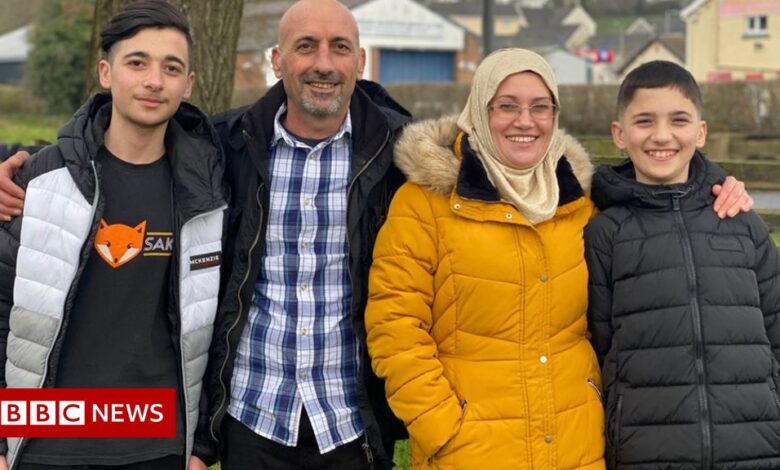 Refugees: 'Rebuilding our lives after the house was bombed'