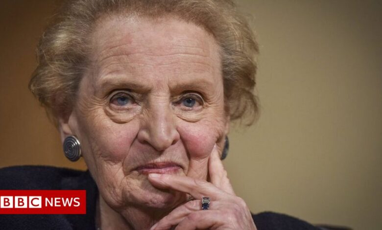 Madeleine Albright: America's first female secretary of state dies