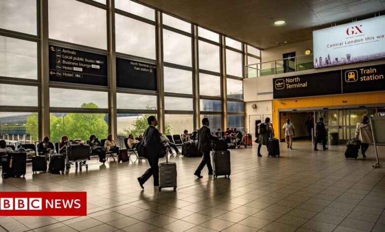 Gatwick Airport South Terminal reopens after pandemic closure